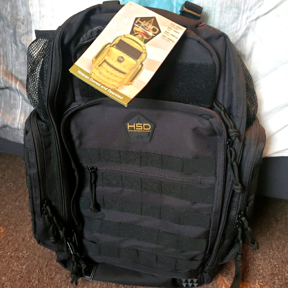 heavy duty baby Diaperbag- HighSpeedDaddy